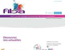 Tablet Screenshot of fiba.fr