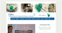 Desktop Screenshot of fiba.org.ar